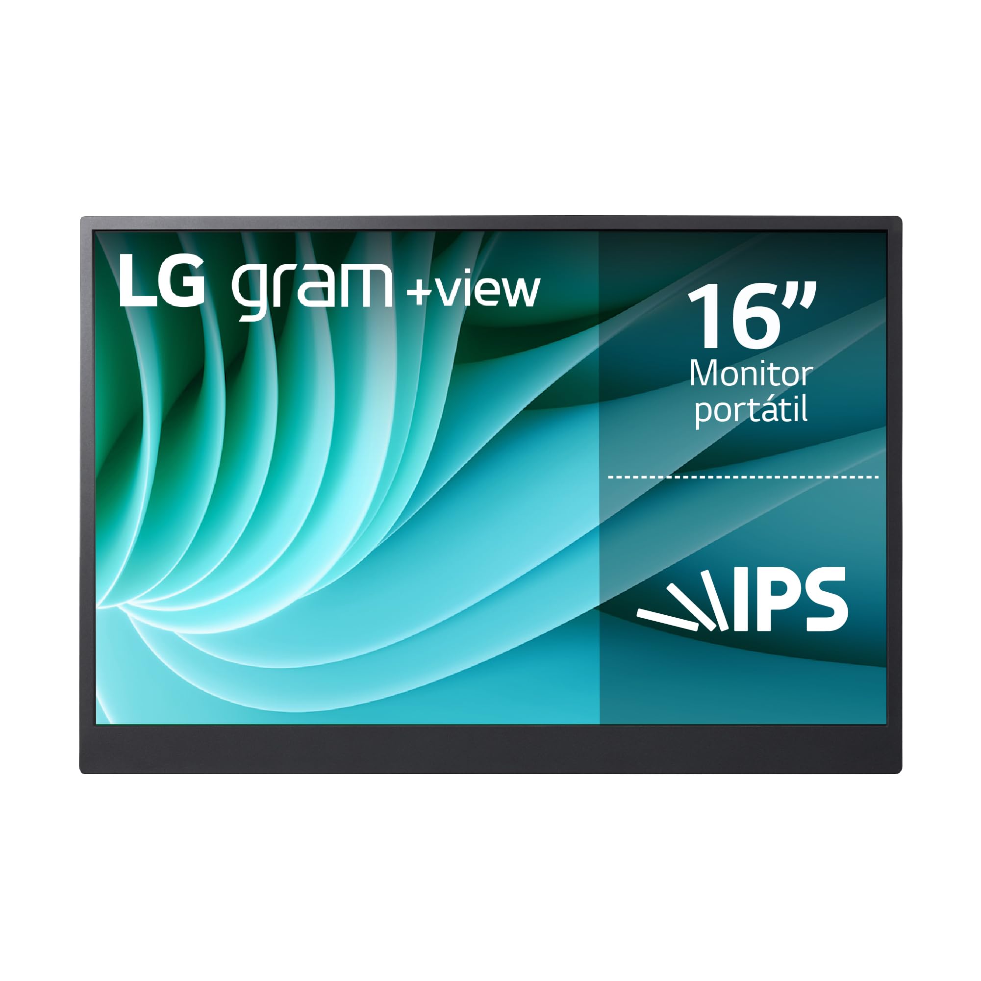 Monitor Portátil LG Gram +view 16MR70 16'/ WQXGA/ Negro y Plata Monitor Portátil LG Gram +view 16MR70 16'/ WQXGA/ Negro y Plata